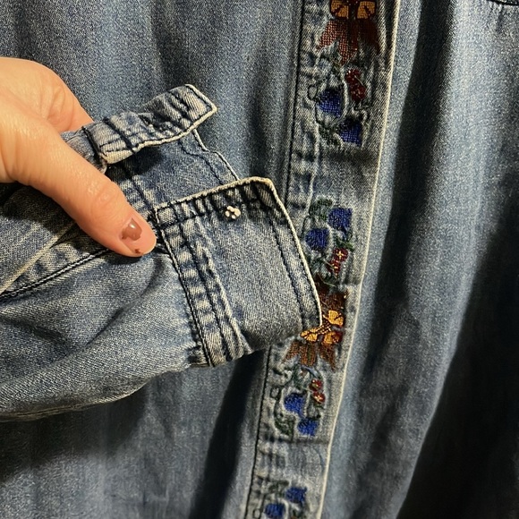That’s the… Way to go always innovative | large, long sleeve vintage denim - Picture 4 of 7